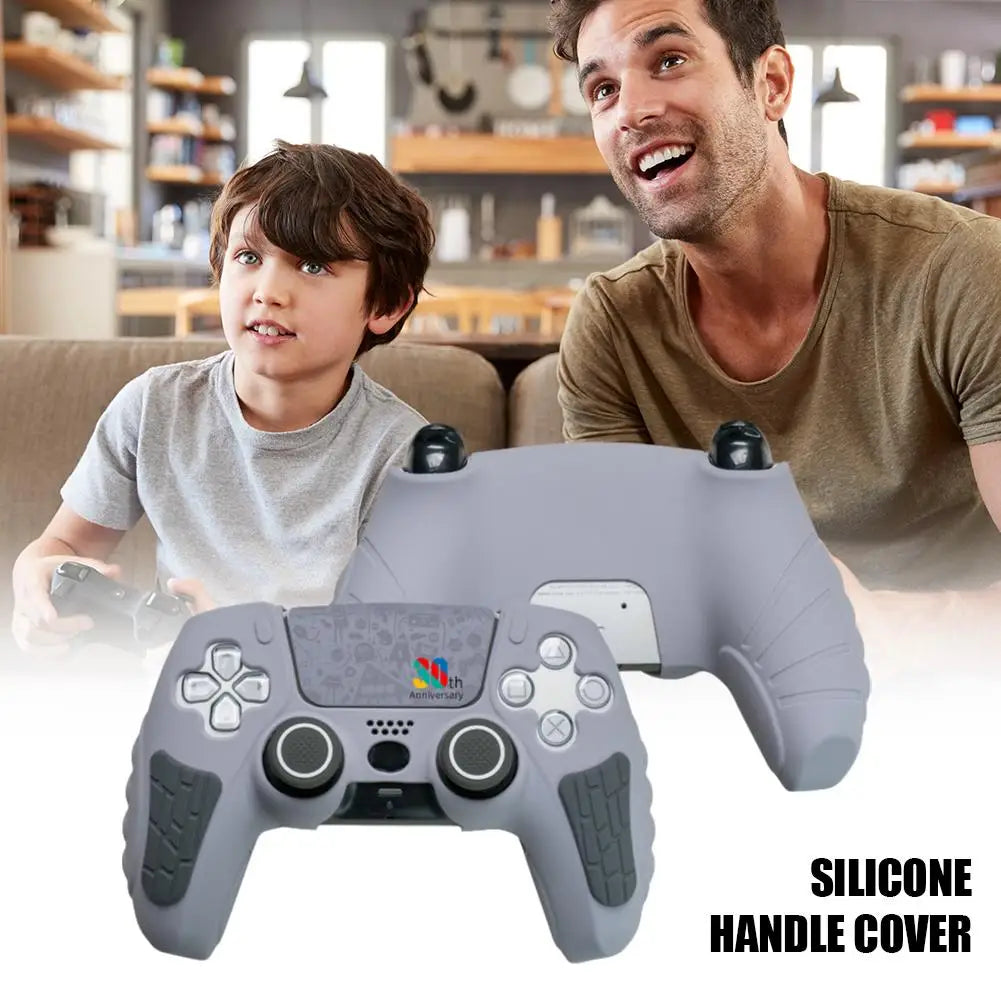 Non-Slip Silicone Soft Protector Cover For PS5 Game Controller Case Thumb Stick Grip Cap Bumper Cover