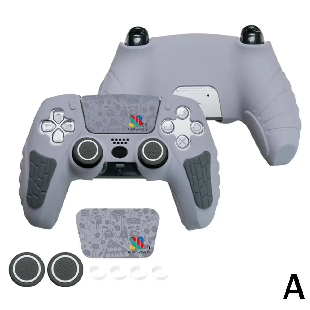 Non-Slip Silicone Soft Protector Cover For PS5 Game Controller Case Thumb Stick Grip Cap Bumper Cover