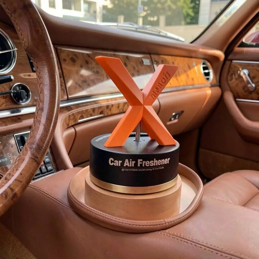 Premium Car Air Freshener Essential Oil Diffuser with Long Lasting Aroma and Adjustable Settings for Vehicle Home Office Use