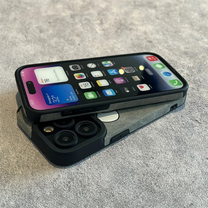 For iPhone 17 Pro Max Case Funda iphone17 17pro 17 Air Cover 16 15 14 Plus 13 12 Mini 15Promax 11 Phone Cases Cover Leather